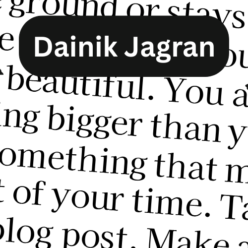Dainik Jagran card