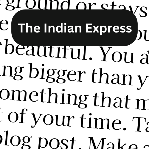 The Indian Express card